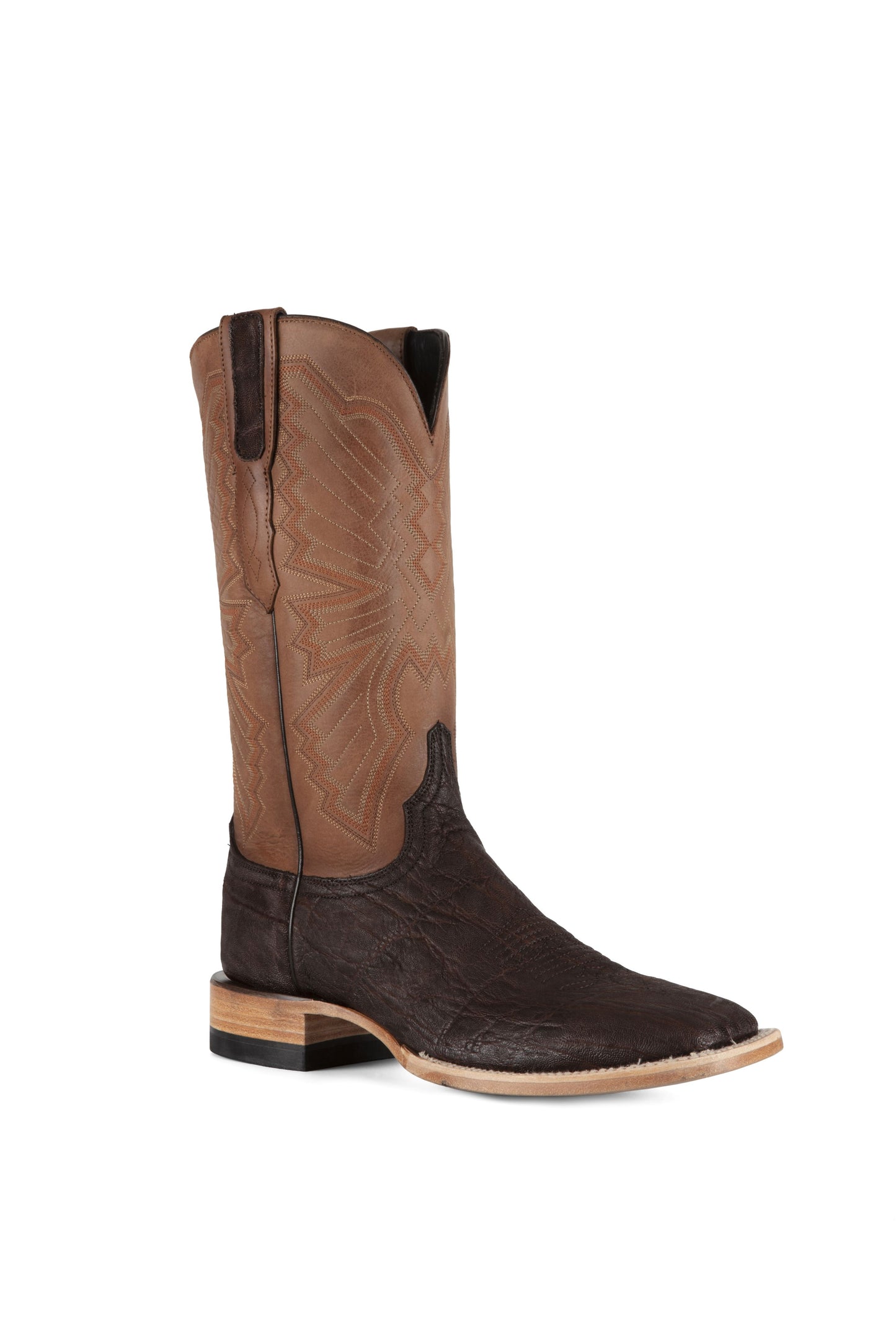 Ezra Elephant - Square Toe - Brown