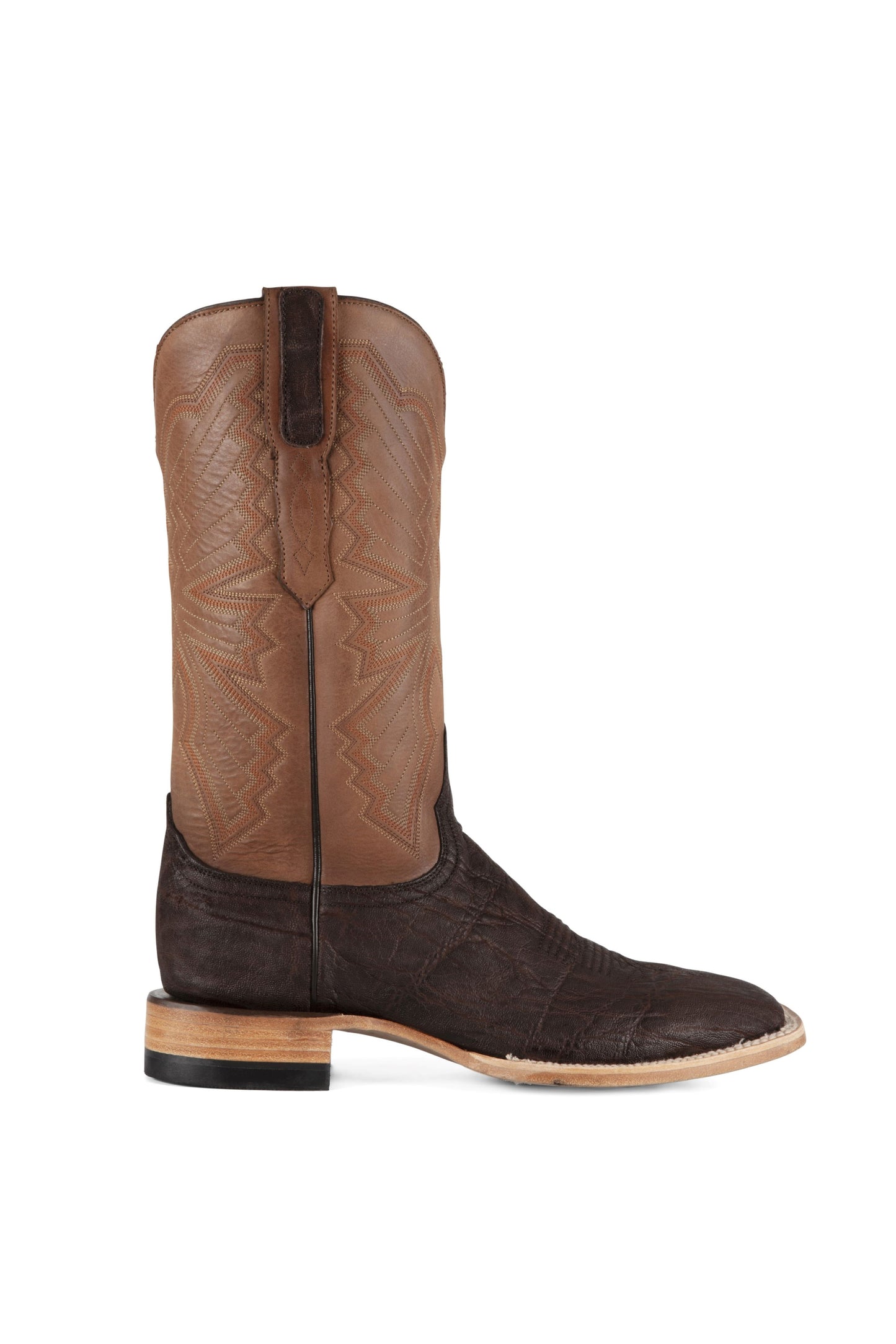 Ezra Elephant - Square Toe - Brown