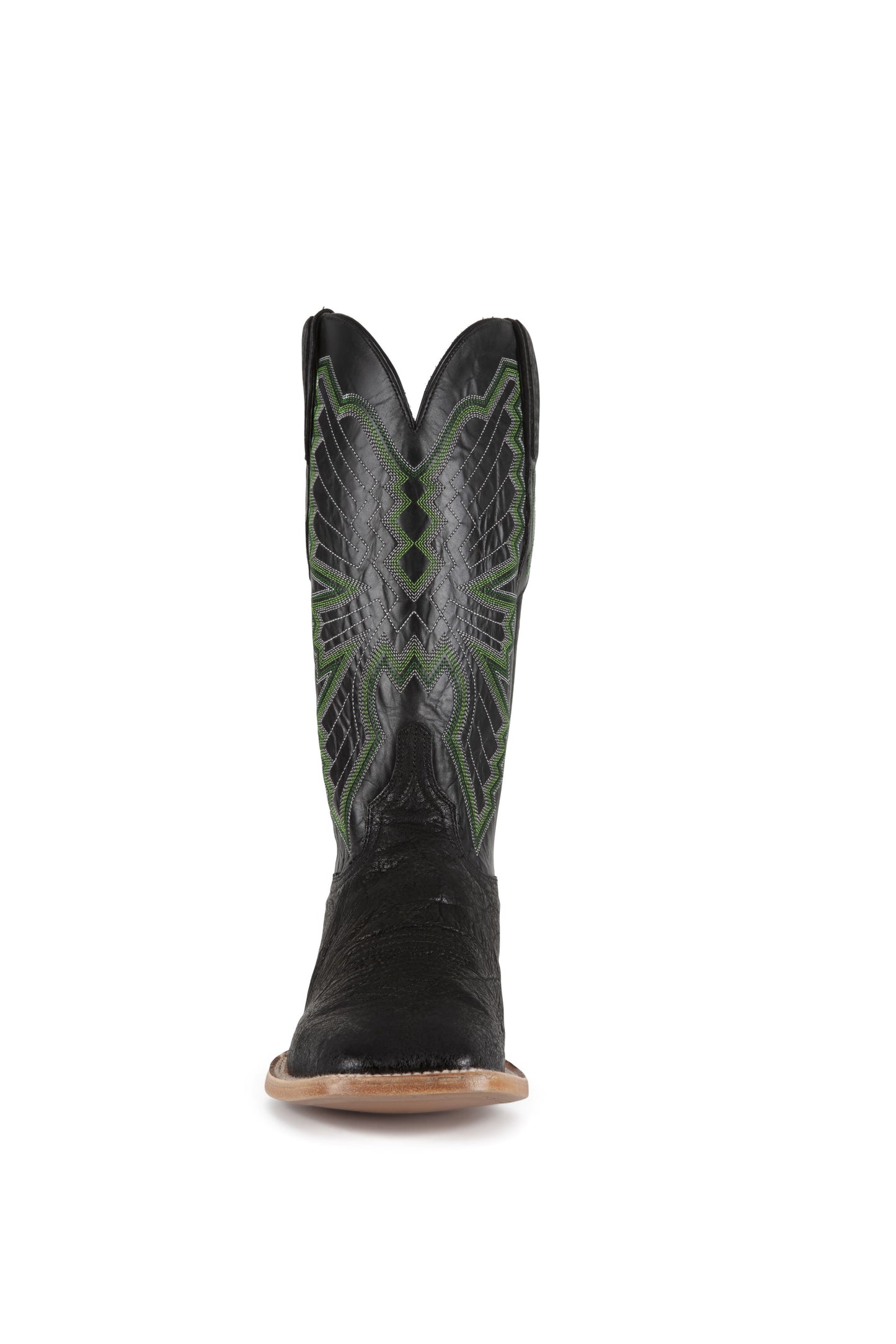Ezra Elephant - Square Toe - Black