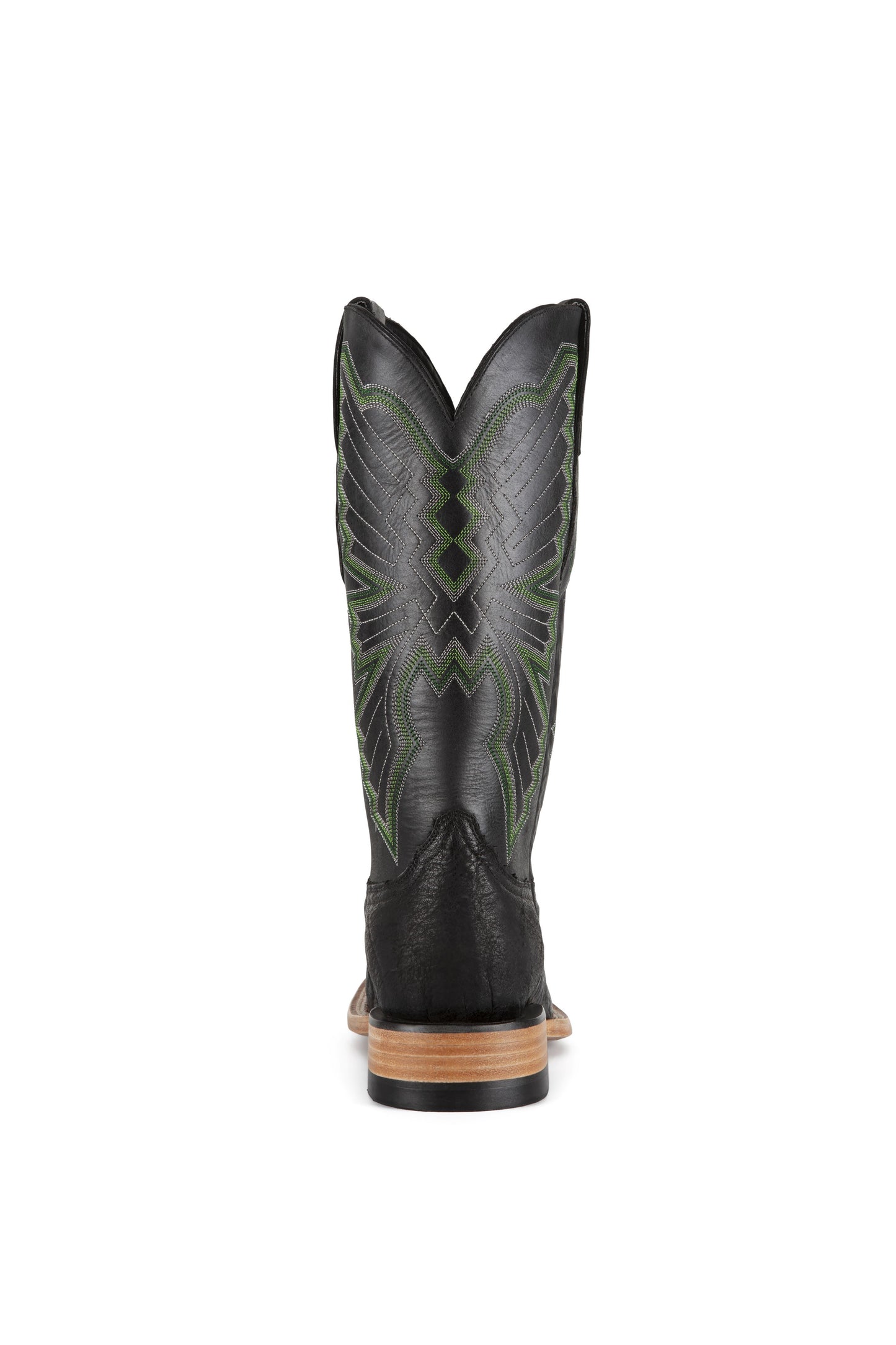 Ezra Elephant - Square Toe - Black