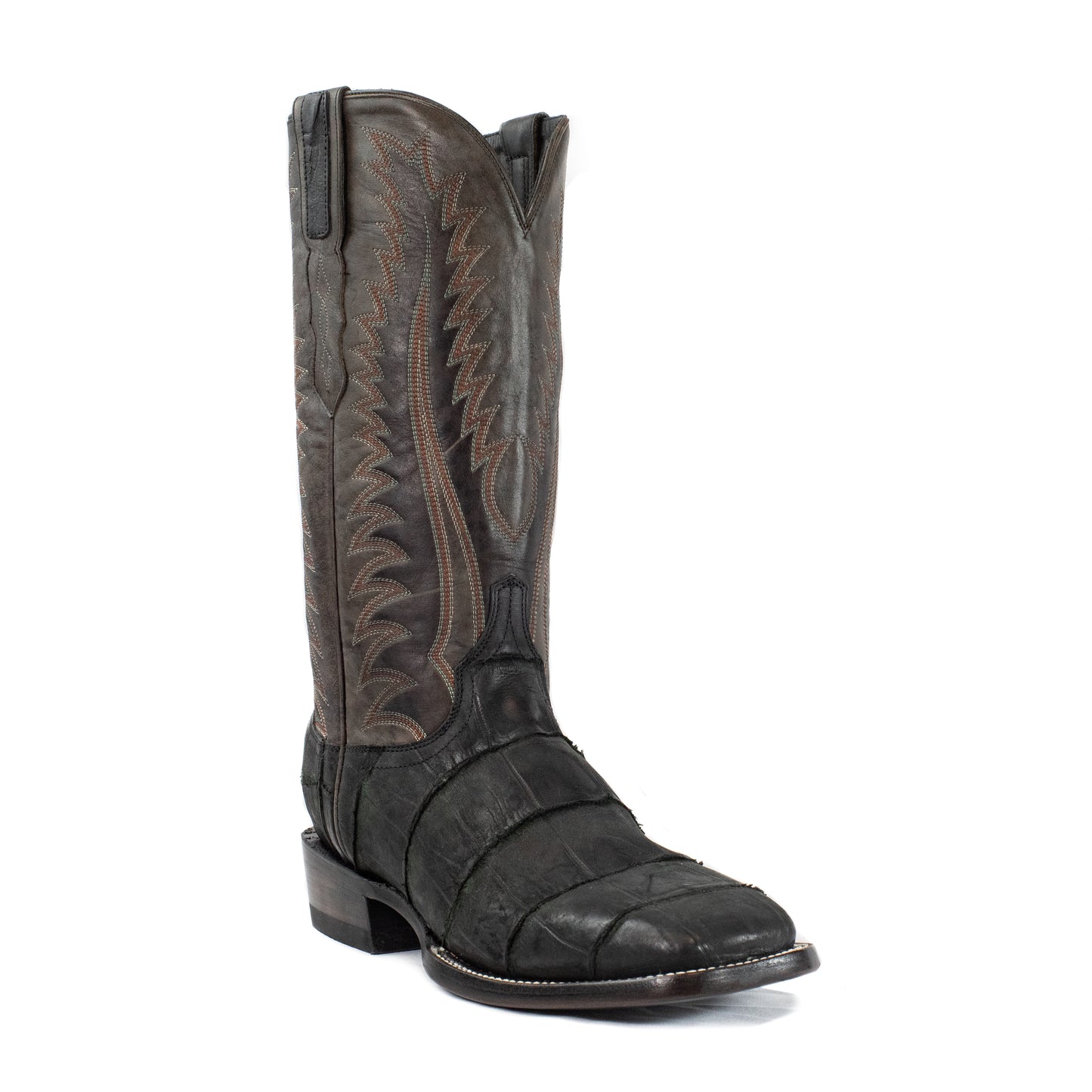 James - Square Toe - Black