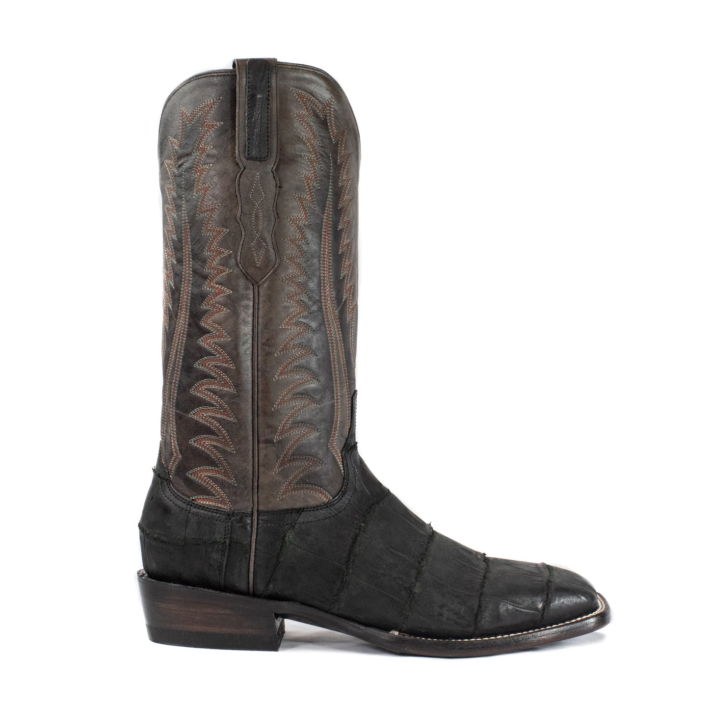 James - Square Toe - Black