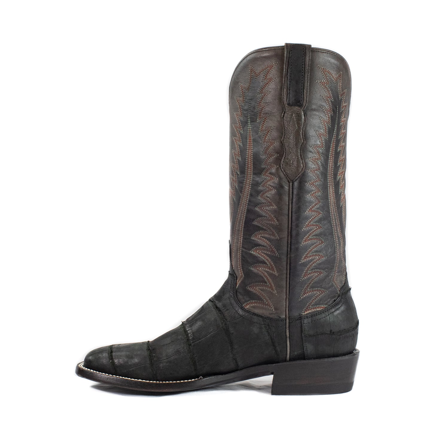 James - Square Toe - Black