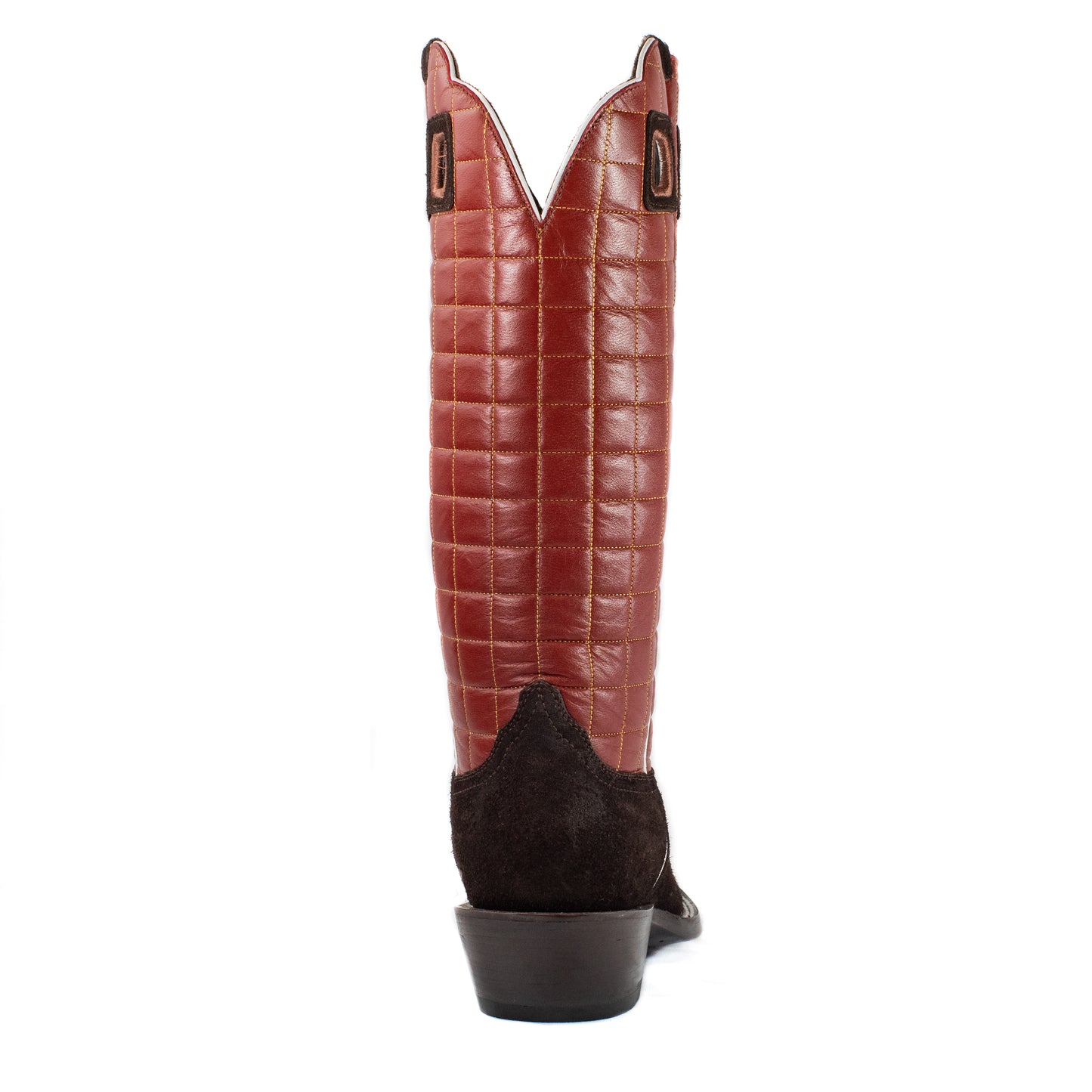 Gus - Cutter Toe - Chocolate & Red view 5
