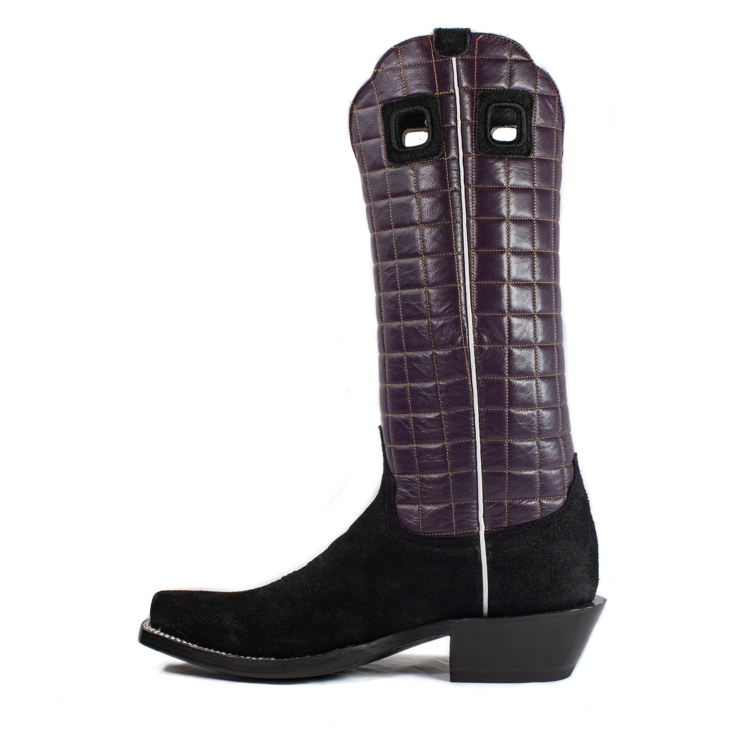 Gus - Cutter Toe - Black & Purple view 3