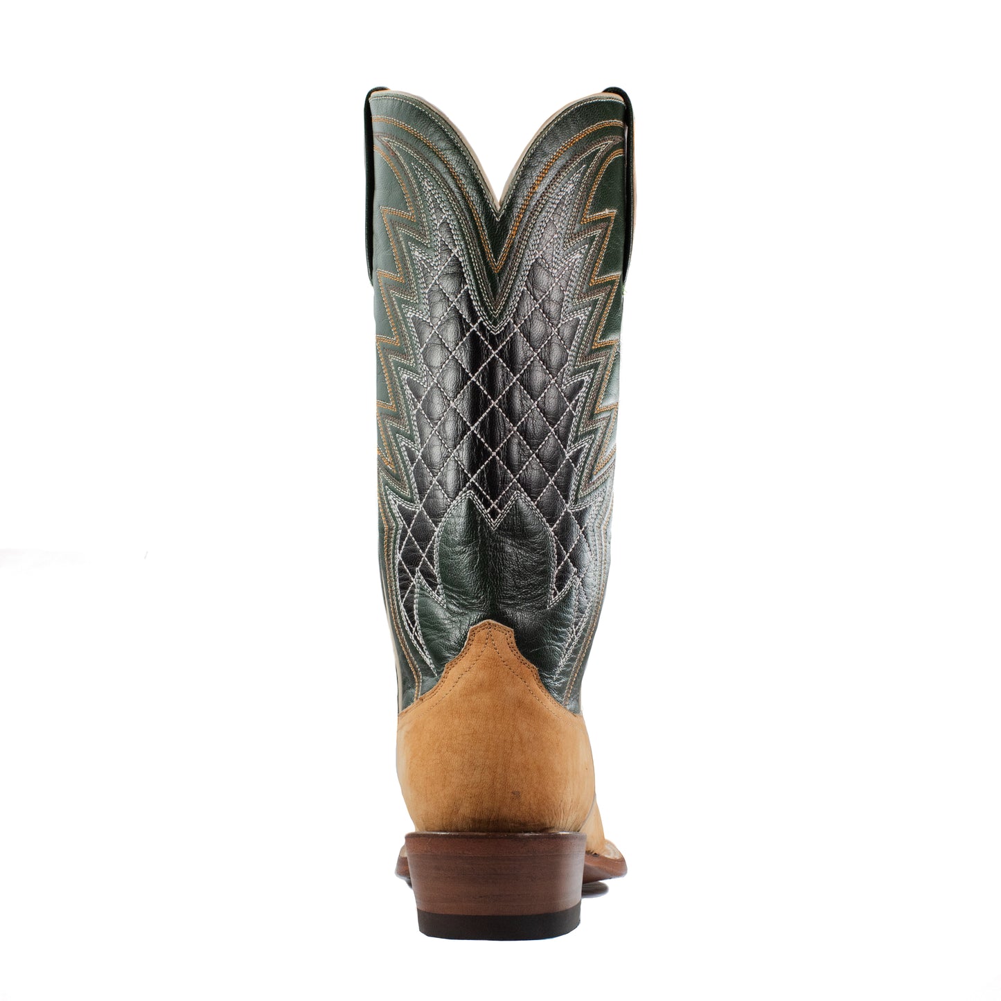 DOC - Cutter Toe - Cognac & Green view 5