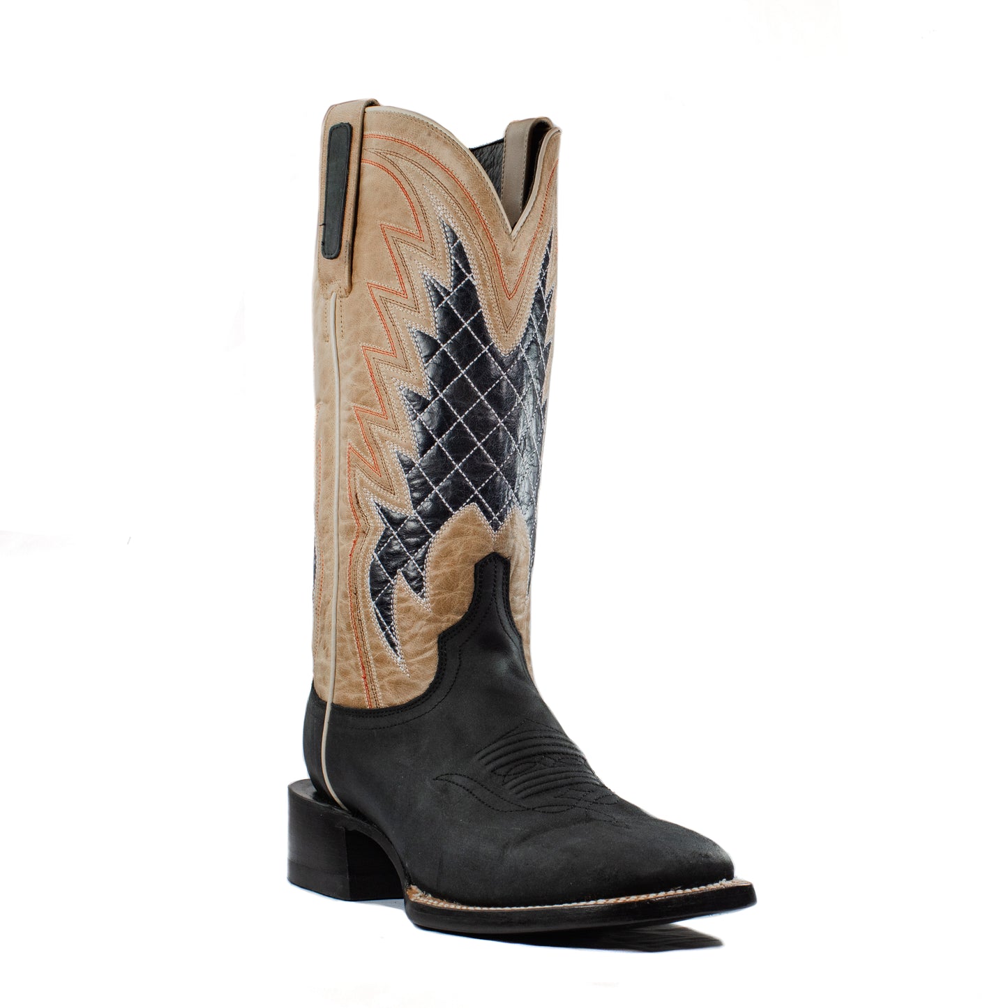 Doc - Square Toe - Black & Brown view 2