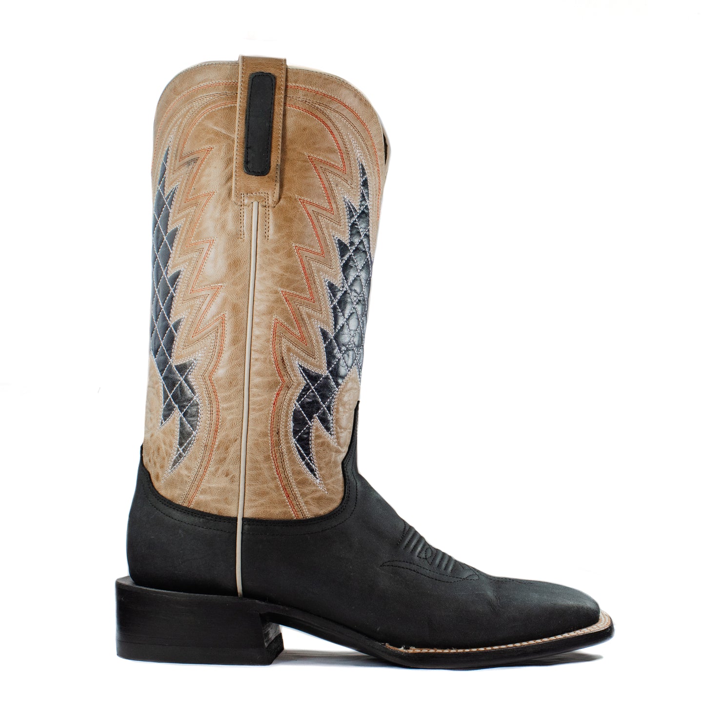 Doc - Square Toe - Black & Brown view 1