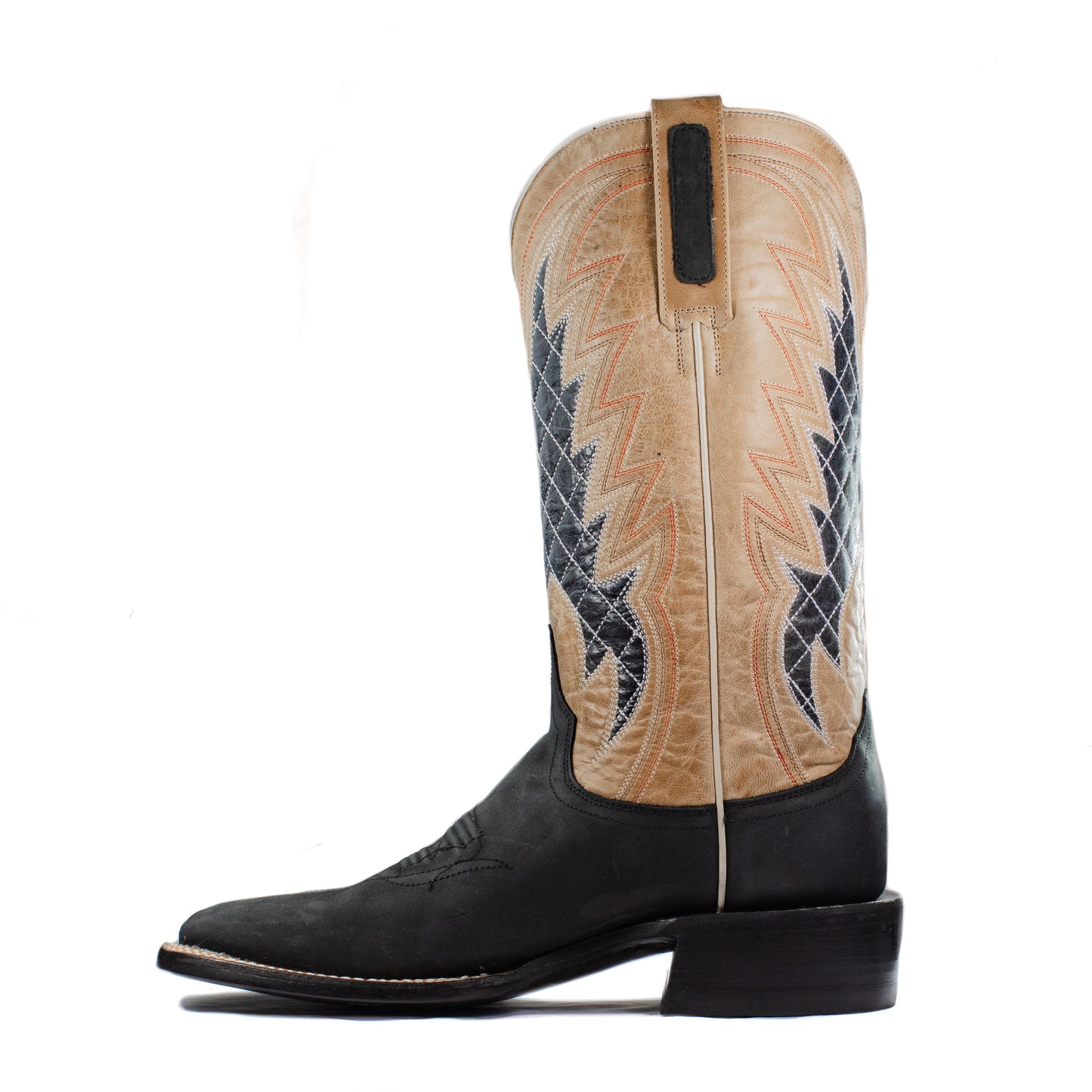 Doc - Square Toe - Black & Brown view 3