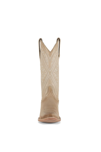Amanda - Pointed Toe - Taupe