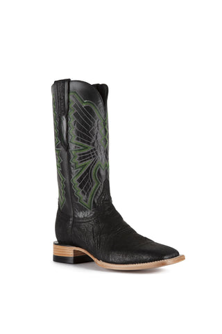 Ezra Elephant - Square Toe - Black
