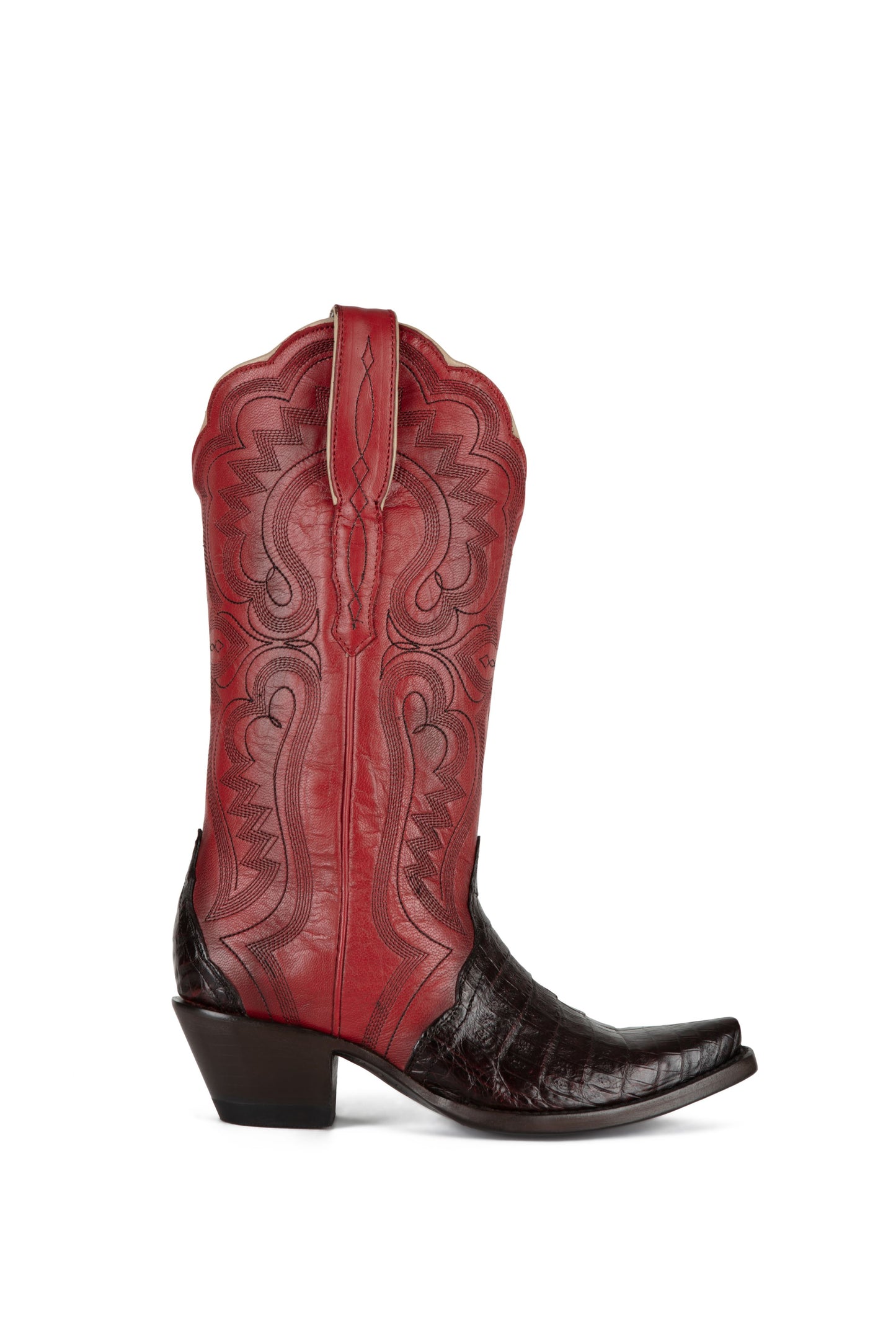 Juliet Caiman - Pointed Toe - Black Cherry