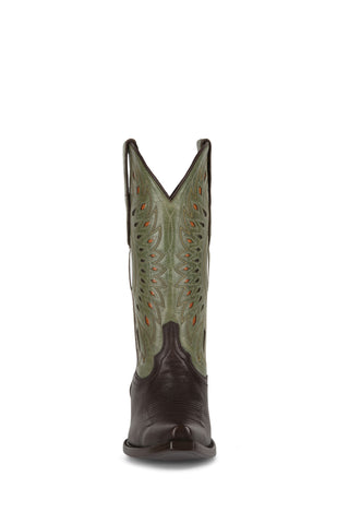 Haden - Snip Toe - Chocolate & Turquoise
