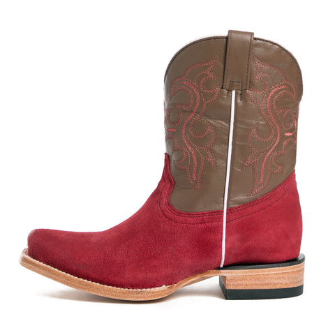 Children's Azulado - Roughout - Cabernet View 3