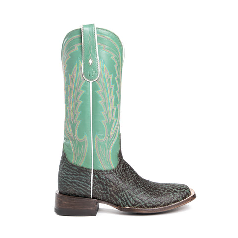 Cheyenne - Square Toe - Turquoise View 1