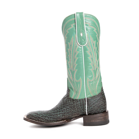 Cheyenne - Square Toe - Turquoise View 3
