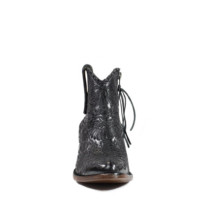 Mila - Almond Toe - Patent Black