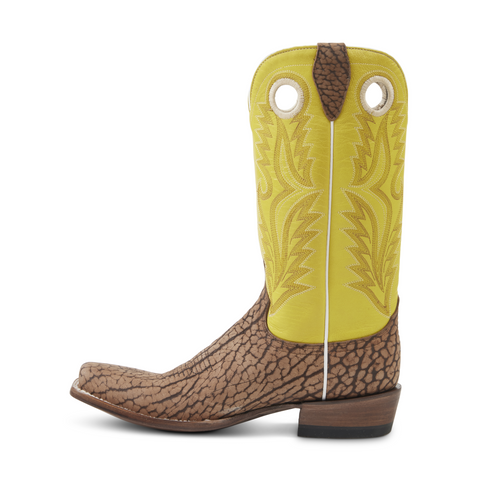 Joaquin (Rubber Sole) - Cutter Toe - Sand/Yellow