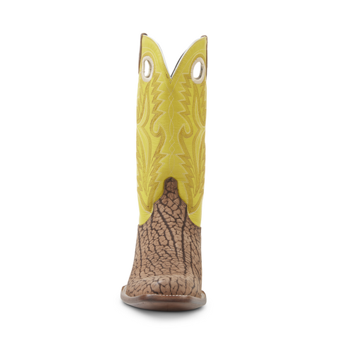 Joaquin (Rubber Sole) - Cutter Toe - Sand/Yellow