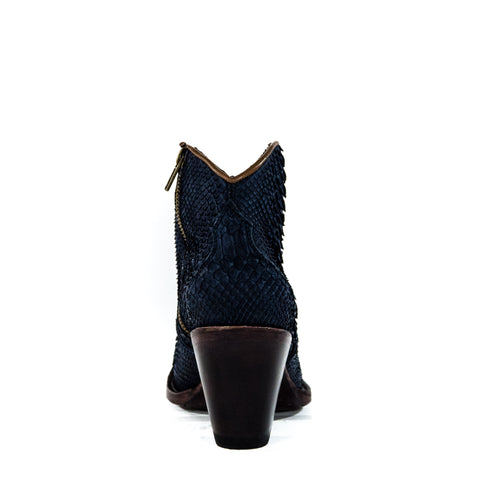 Kyra - Almond Toe - Navy