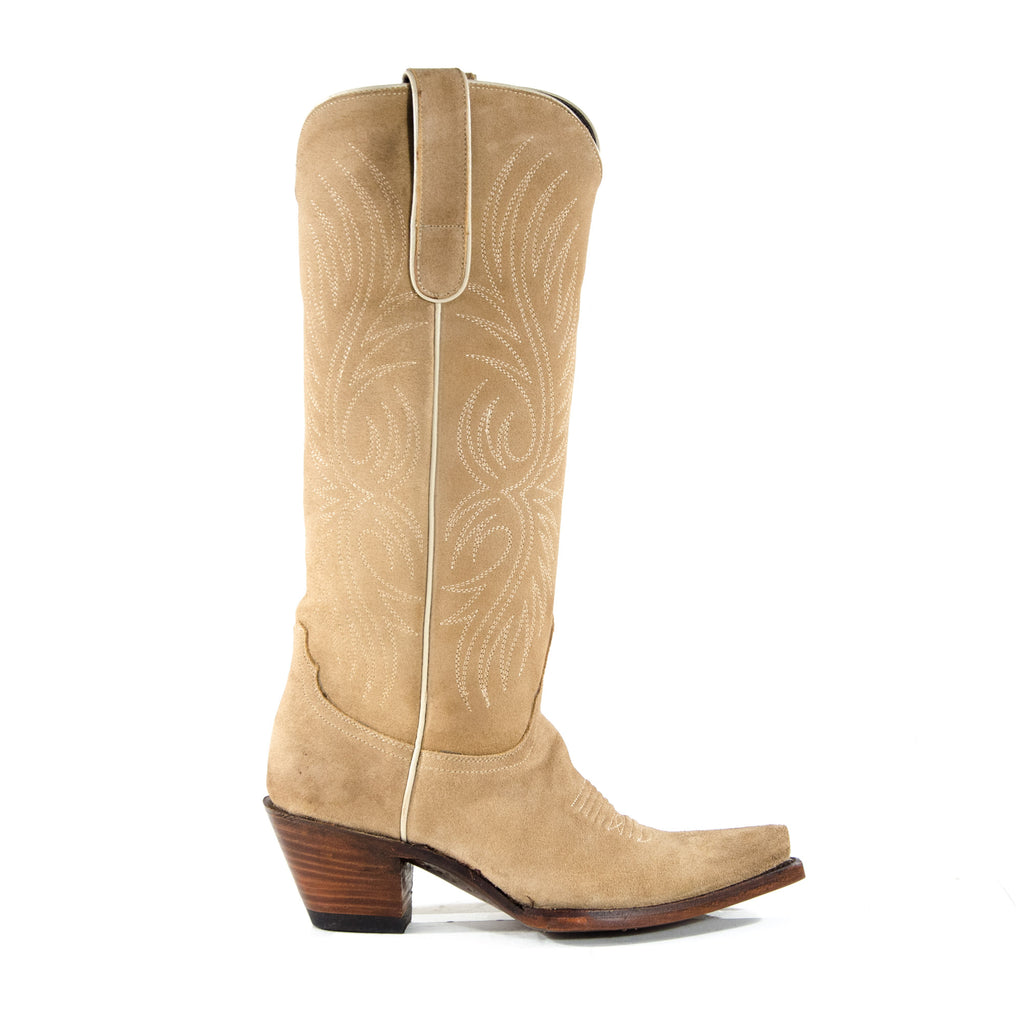 Stella - Pointed Toe - Sand view 3