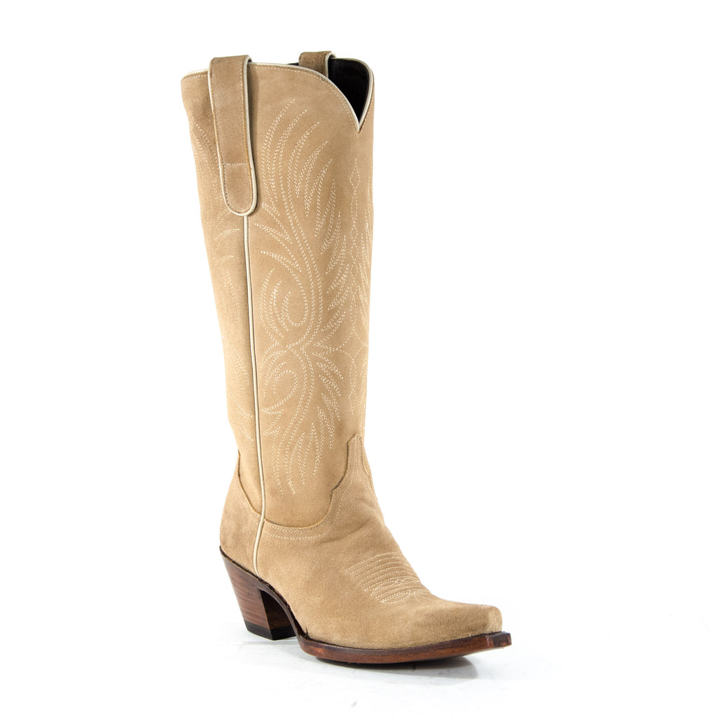Stella - Pointed Toe - Sand view 1