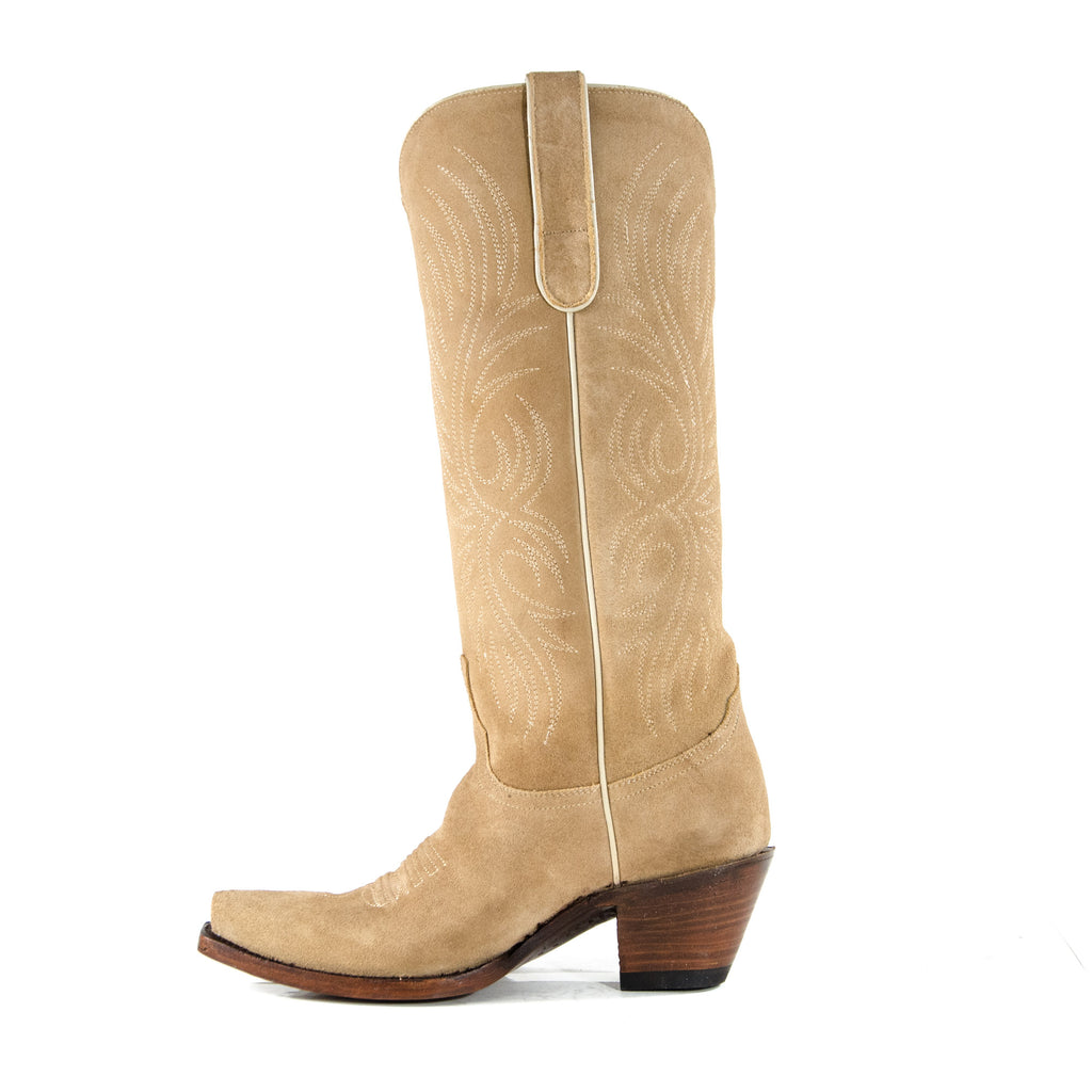 Stella - Pointed Toe - Sand view 2