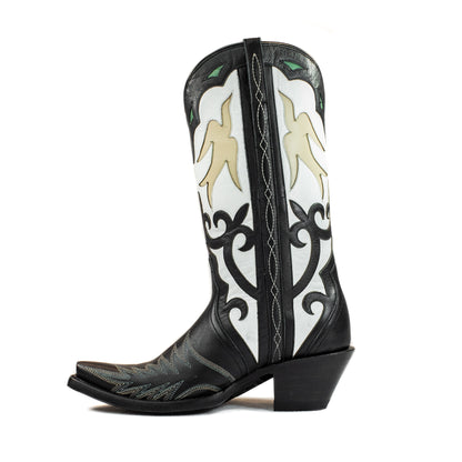 Monroe - Snip Toe - Black