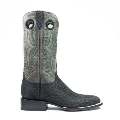 Joaquin (Rubber Sole) -  Square Toe - Black