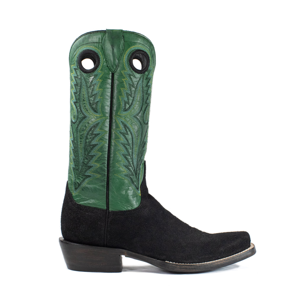 Shane (Rubber Sole) - Cutter Toe - Black view 2