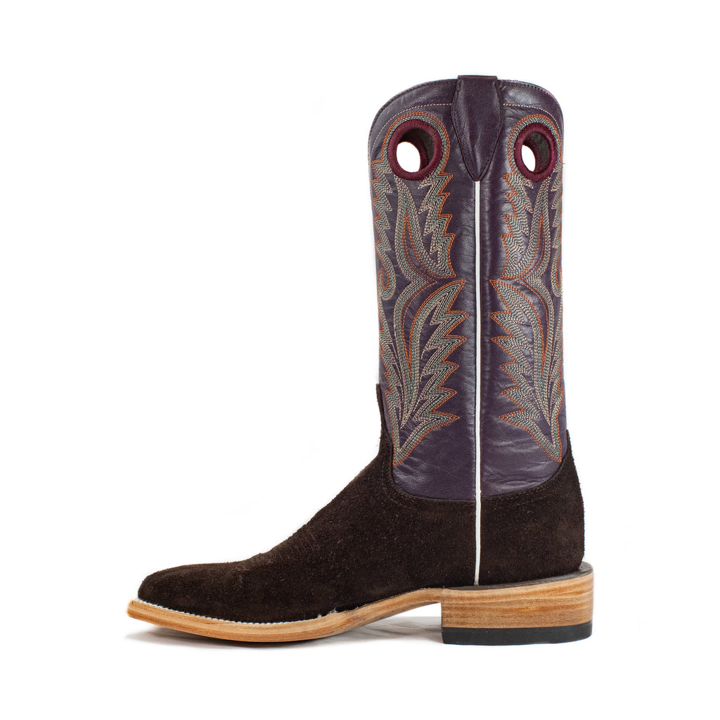 Shane (Rubber Sole) - Square Toe - Chocolate view 3