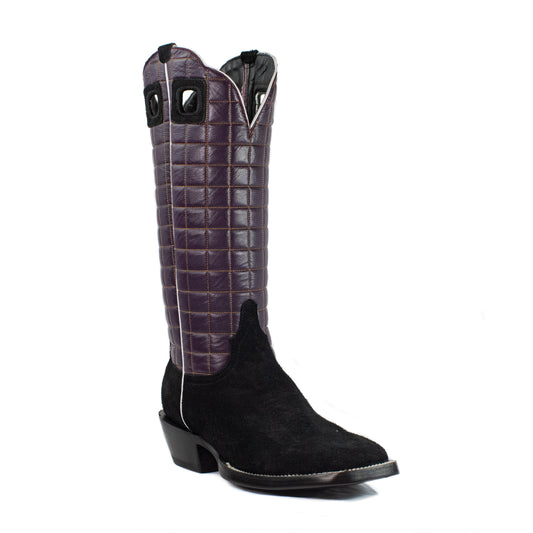 Gus (Butyl Sole) - Square Toe - Black view 2