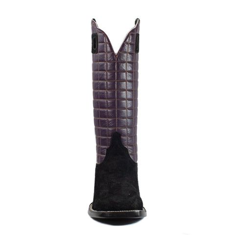 Gus (Butyl Sole) - Square Toe - Black view 4