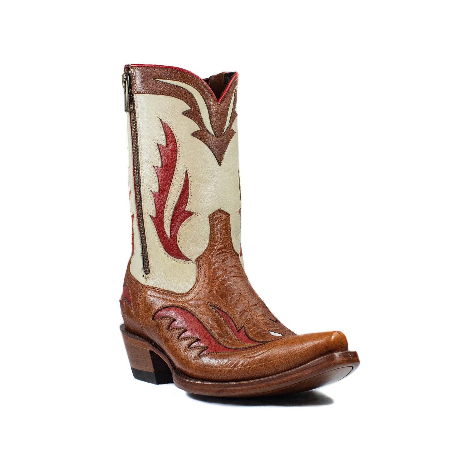 Lina - Snip Toe - Cognac