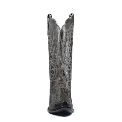 Annie - Snip Toe in Anthracite View 4