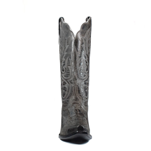 Annie - Snip Toe in Anthracite View 4